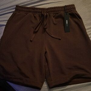 2 piece set from fashion nova men shirt & shorts size medium